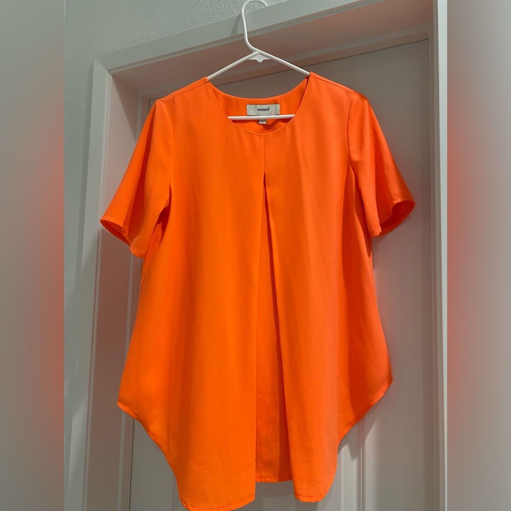 Cameo Top - Bright Orange, size XS